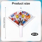 Clown Pop-Up Birthday Candles for Fun Celebrations