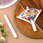 Clown Pop-Up Birthday Candles for Fun Celebrations