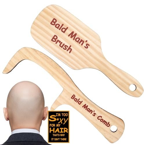 Funny Bald Man's Comb - Hilarious Gag Gift