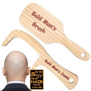 Funny Bald Man's Comb - Hilarious Gag Gift