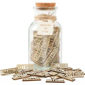 Jar of Nothing Gag Gift for April Fools’ Day