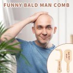 Funny Bald Man's Comb - Hilarious Gag Gift
