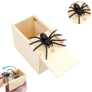 Halloween Spider Scare Prank Gift Box