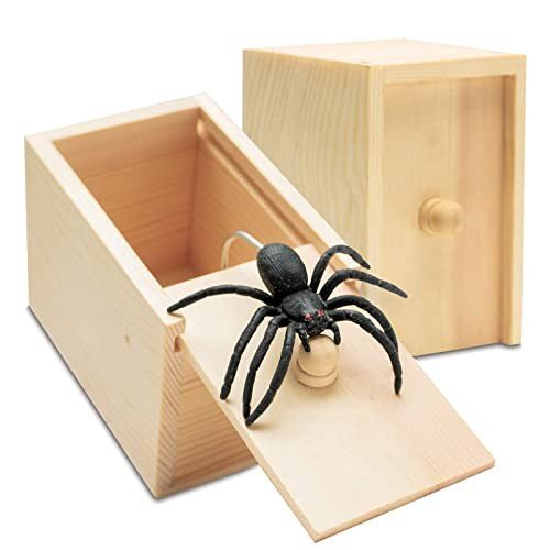 Fake Spider Surprise Box Prank Gift for Everyone