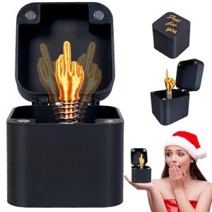 Funny Middle Finger in a Box Gag Gift