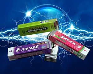 3-Pack Shocking Gum Prank Gag Toy