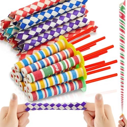 50 Pcs Finger Traps and Yoyo Fun Set