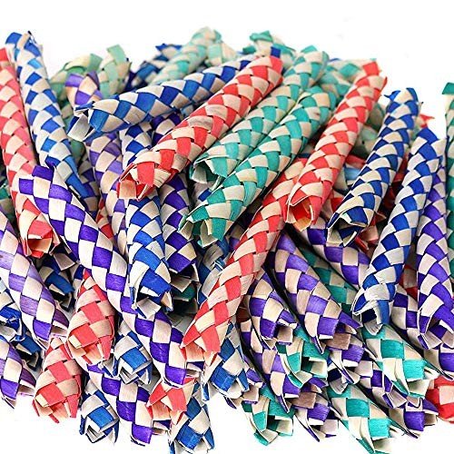 Bamboo Finger Traps – 72 Assorted Fun Traps
