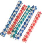 Colorful Finger Trap Party Jokes - 6 Pack