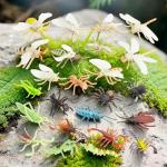 24-Piece Fake Bug Prank Toy Set