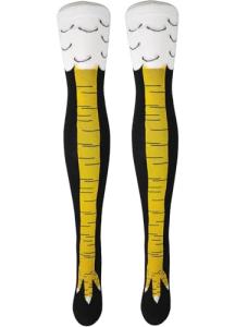 Funny Over-the-Knee Chicken Legs Socks for Women