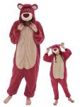 Rose Bear Onesie Pajamas for Fun Sleepovers