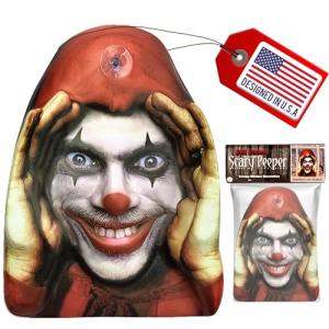 Creepy Peeper Clown Window Prank Decoration