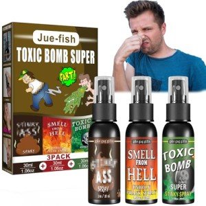 Super Strong Stink Spray Prank Toy Set