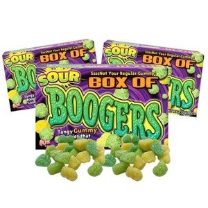 Sour Booger Gummies - Hilarious Gag Gift Pack