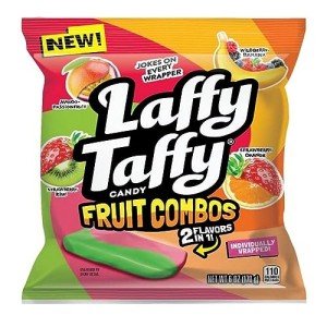 Laffy Taffy Mini Bars - Fruit Jokes Inside!