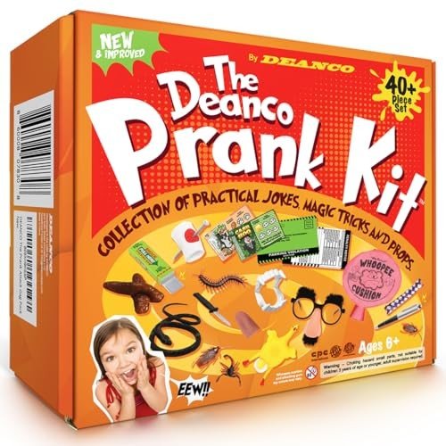 Ultimate Prank Kit: 40 Fun Joke Gifts