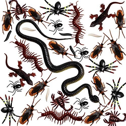 148-Piece Scary Bug Prank Set for Fun