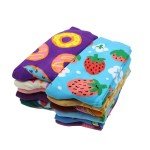 Funny Foodie Crew Socks for Women & Teens