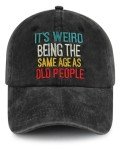 Funny Old People Hat - Great Birthday Gift!