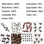 148-Piece Scary Bug Prank Set for Fun