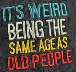 Funny Old People Hat - Great Birthday Gift!