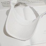 Sparkling Rhinestone Summer Visor Cap for All