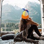 Rainbow Propeller Hat - Fun Flat Brim Cap