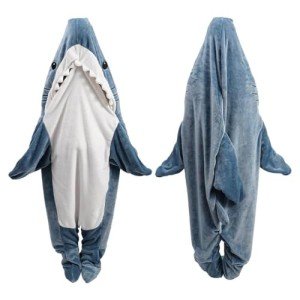 Shark Blanket Hoodie – Cozy Wearable Fun!
