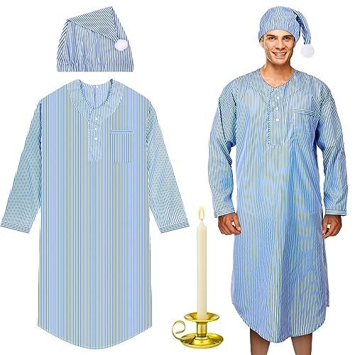 Halloween & Christmas Men's Pajama Set – 4 Pieces