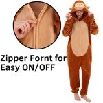 Funny Monkey Onesie Pajamas for Adults