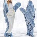 Shark Blanket Hoodie – Cozy Wearable Fun!
