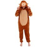 Funny Monkey Onesie Pajamas for Adults