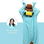 Sky Blue Animal Onesie for Adults - Funny Costume