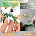 30 Fake Plastic Bugs for Pranks and Parties