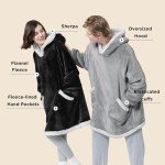 Comfy Hoodie Blanket for Fun Gift-Giving