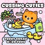 Cute Cat Cussing: Funny Pun Coloring Book