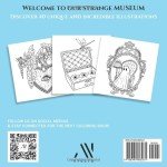 Funny & Mysterious Adult Coloring Book
