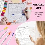 Funny Swear Words Coloring Book for Adults
