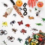 30 Fake Plastic Bugs for Pranks and Parties