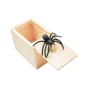 Rubber Spider Surprise Box for Fun Pranks