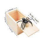 Rubber Spider Surprise Box for Fun Pranks