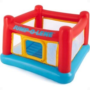 Inflatable Bounce House with Crawl-Through Door