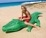 Giant Inflatable Gator Pool Float for Kids
