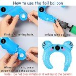 50 Zoo Animal Inflatable Headbands for Kids' Parties