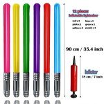 Inflatable Light Saber Swords - 13 Fun Pieces