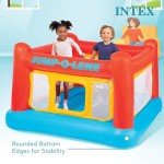 Inflatable Bounce House with Crawl-Through Door