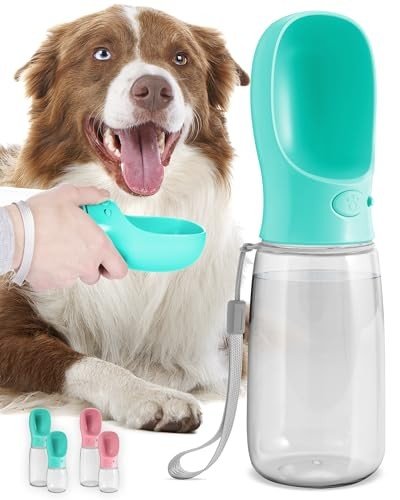 Portable Dog Water Bottle Dispenser for Travel