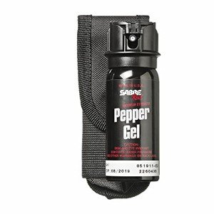 Tactical Pepper Gel with Holster for Easy Carry