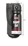 Tactical Pepper Gel with Holster for Easy Carry
